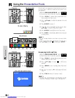 Предварительный просмотр 46 страницы Sharp Notevision XG-P10XE Operation Manual