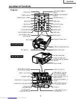 Предварительный просмотр 5 страницы Sharp Notevision XG-P10XE Service Manual