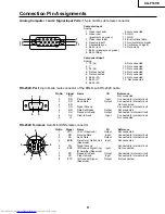 Предварительный просмотр 9 страницы Sharp Notevision XG-P10XE Service Manual