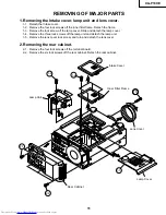 Предварительный просмотр 11 страницы Sharp Notevision XG-P10XE Service Manual