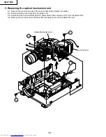 Предварительный просмотр 14 страницы Sharp Notevision XG-P10XE Service Manual