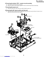 Предварительный просмотр 15 страницы Sharp Notevision XG-P10XE Service Manual