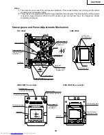 Предварительный просмотр 19 страницы Sharp Notevision XG-P10XE Service Manual