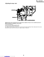 Предварительный просмотр 23 страницы Sharp Notevision XG-P10XE Service Manual