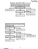 Предварительный просмотр 34 страницы Sharp Notevision XG-P10XE Service Manual