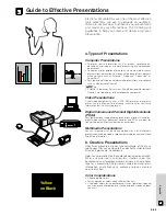 Preview for 59 page of Sharp Notevision XG-P10XU Operation Manual