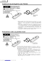 Предварительный просмотр 6 страницы Sharp Notevision XG-P10XU Service Manual