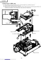 Предварительный просмотр 16 страницы Sharp Notevision XG-P10XU Service Manual