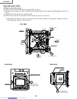 Предварительный просмотр 24 страницы Sharp Notevision XG-P10XU Service Manual