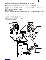 Предварительный просмотр 25 страницы Sharp Notevision XG-P10XU Service Manual