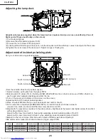 Предварительный просмотр 26 страницы Sharp Notevision XG-P10XU Service Manual