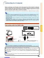 Предварительный просмотр 31 страницы Sharp Notevision XG-PH50X-NL Operation Manual