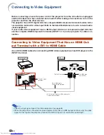 Предварительный просмотр 34 страницы Sharp Notevision XG-PH50X-NL Operation Manual