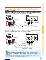 Предварительный просмотр 37 страницы Sharp Notevision XG-PH50X-NL Operation Manual