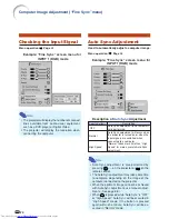 Предварительный просмотр 74 страницы Sharp Notevision XG-PH50X-NL Operation Manual