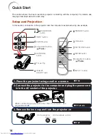 Предварительный просмотр 20 страницы Sharp Notevision XR-10S Operation Manual