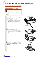 Предварительный просмотр 52 страницы Sharp Notevision XR-10S Operation Manual