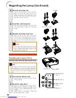 Предварительный просмотр 58 страницы Sharp Notevision XR-10S Operation Manual