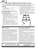 Предварительный просмотр 4 страницы Sharp Notevision XR-10S Service Manual