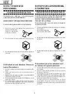 Предварительный просмотр 6 страницы Sharp Notevision XR-10S Service Manual