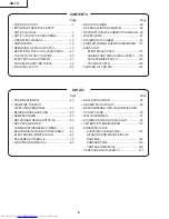 Предварительный просмотр 2 страницы Sharp Notevision XR-1X Service Manual