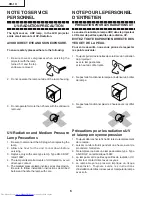 Предварительный просмотр 6 страницы Sharp Notevision XR-1X Service Manual