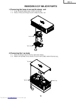 Предварительный просмотр 19 страницы Sharp Notevision XR-1X Service Manual