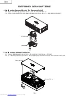 Предварительный просмотр 56 страницы Sharp Notevision XR-1X Service Manual