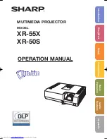 Sharp Notevision XR-50S Operation Manual preview