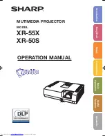 Preview for 1 page of Sharp Notevision XR-50S Operation Manual