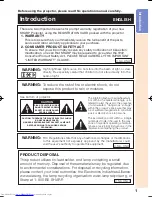 Preview for 5 page of Sharp Notevision XR-50S Operation Manual