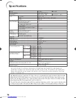 Preview for 74 page of Sharp Notevision XR-50S Operation Manual