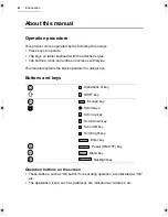 Preview for 4 page of Sharp OZ-800 Operation Manual