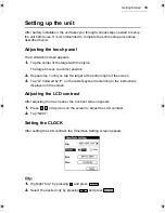 Preview for 15 page of Sharp OZ-800 Operation Manual