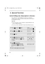 Preview for 56 page of Sharp P100 - UX B/W - Fax Operation Manual