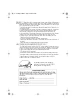 Preview for 2 page of Sharp P200 - UX B/W Thermal Transfer Operation Manual