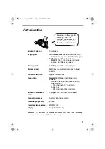 Preview for 3 page of Sharp P200 - UX B/W Thermal Transfer Operation Manual