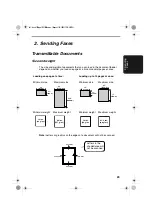 Предварительный просмотр 25 страницы Sharp P200 - UX B/W Thermal Transfer Operation Manual