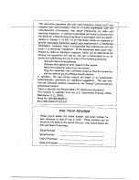 Предварительный просмотр 2 страницы Sharp PA-3100 Operation Manual