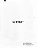 Preview for 14 page of Sharp PC-1246 Service Manual