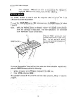 Preview for 14 page of Sharp PC-1246S; PC-1248 Operation Manual