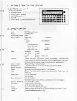 Preview for 2 page of Sharp PC-1250 Service Manual