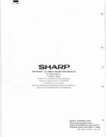 Preview for 16 page of Sharp PC-1285 Service Man