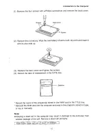 Preview for 19 page of Sharp PC-1460 Operation Manual