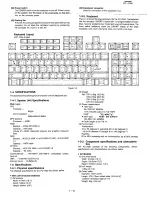 Preview for 5 page of Sharp PC-7200 Service Manual