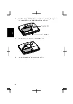 Предварительный просмотр 19 страницы Sharp PC-TN1 Series Operation Manual