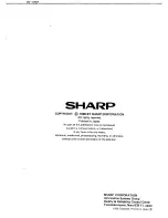 Preview for 92 page of Sharp PC7000A Service Manual