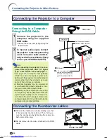 Предварительный просмотр 20 страницы Sharp PG-A10X-A Operation Manual