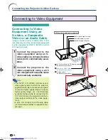 Предварительный просмотр 22 страницы Sharp PG-A10X-A Operation Manual