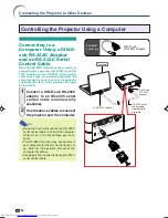 Предварительный просмотр 24 страницы Sharp PG-A10X-A Operation Manual